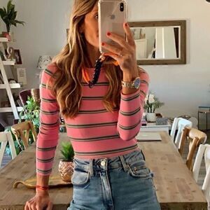 ZARA knit sweater with stripes